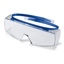 Safety glasses, uvex super OTG 9169, clear lens, navy blue