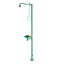 Freestanding emergency shower with bowl, B-safety classicline, bottom mounting