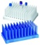 Test tube rack Peg Rack, blue, 50 places