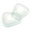 Filter retainer, 3M 501, reusable masks, combination of 2 filters