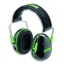 Ear defender uvex K1, green/black, (SNR): 28 dB(A)