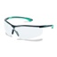 Safety glasses, uvex sport style, clear lens, black/blue