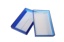 Slide box, PC, blue for 25 slides, 141 x 88 x 35 mm