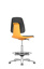 Laboratory chair Labsit, Foot ring, PU foam,orange