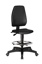 LLG-Lab chair PU foam black, stop and go,620-890mm