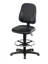 LLG-Lab chair, art. Leather, foot ring, gliders 580-850 mm