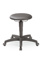 LLG-Lab stool,art. leather black,castors,460-630mm