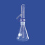 Glass head for sprayer atomizer for TLC, Lenz-Laborglas, NS 19/26
