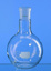 Flat bottom flask w/conical joint, NS19/26, 50 ml