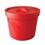Icepan Magic Touch 2, 4.0 ltr., round, w/lid, red
