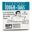 Tough-Tags 38x19mm white, for test tubes