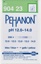 pH indicator paper, Macherey-Nagel PEHANON, strips, pH 12,0 - 14,0, 200 pcs