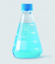 Erlenmeyer flask 1000 ml, white graudated