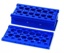 Pop-Up Rack, foldable, 21x15ml/12x50ml tubes, blue