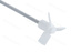 Propeller stirrer R 1389, 3-bladed, PTFE coated
