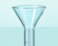 Funnels, powder, soda glass, D ia. 160 mm, Height