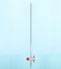 Burette 50ml, straight stopcock class AS, with PTF