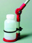 Bottle holder for TeleScoop in dustrial dip sample