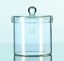 Jars, cylinder, with knob lid , Duran, Dia. 100 m