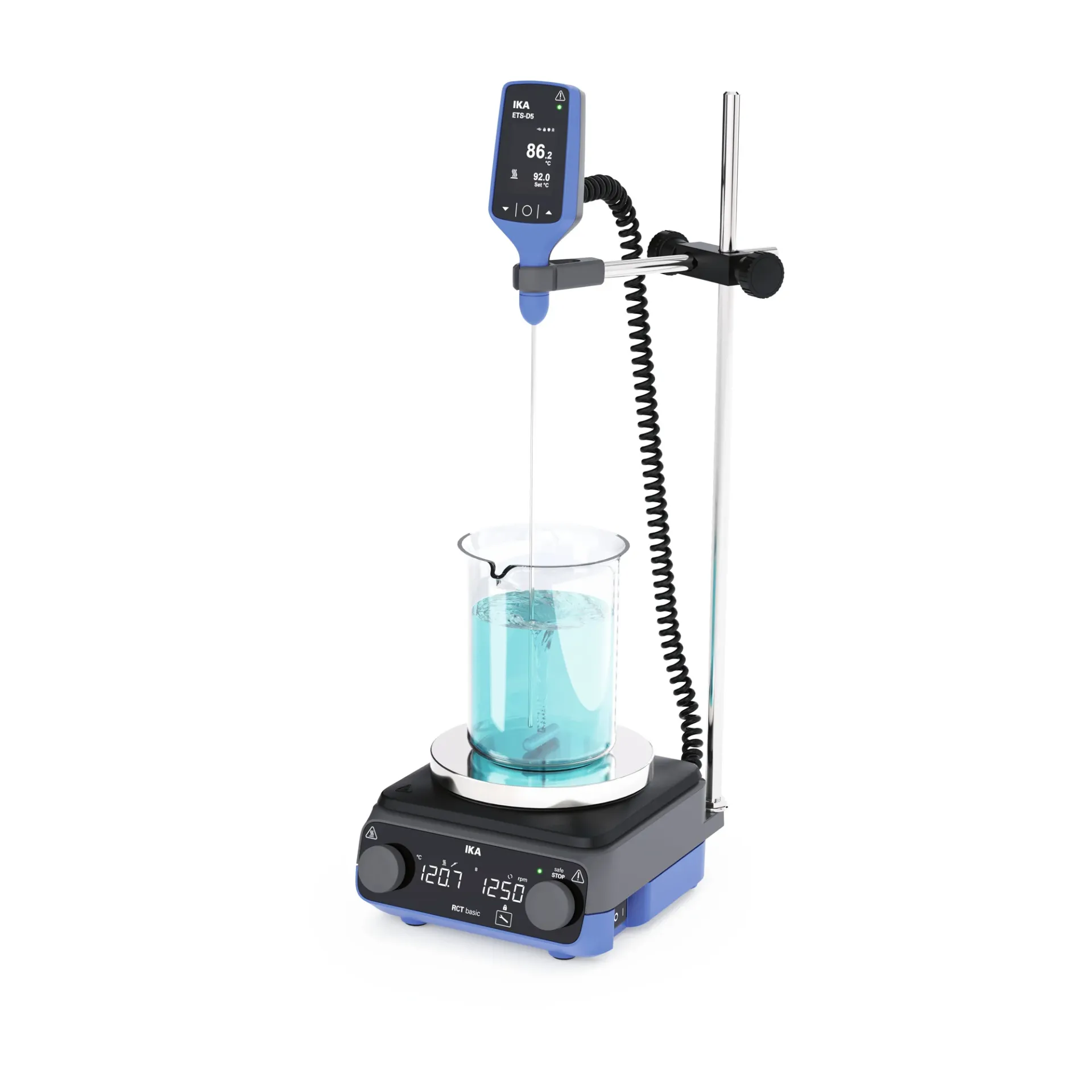 Magnetic stirrer, RCT basic ETS-D5 Solution, IKA