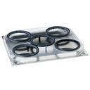 [2650193] Tray for 5 x 250 ml flasks