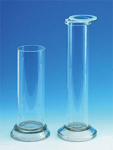 [1178065] Cyl. jars w.foot, 200x60mm o.d