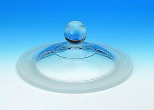 Knobbed lid f. desicc. 30 cm
