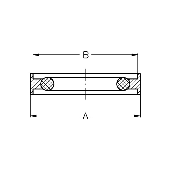 NW32/40 outer ring alu/viton