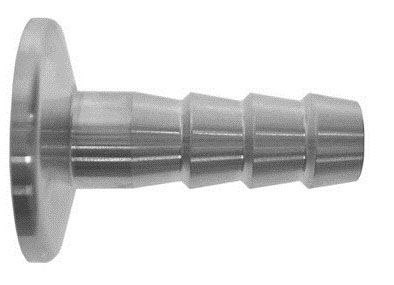 NW10 hose connec out. 7 mm, SS