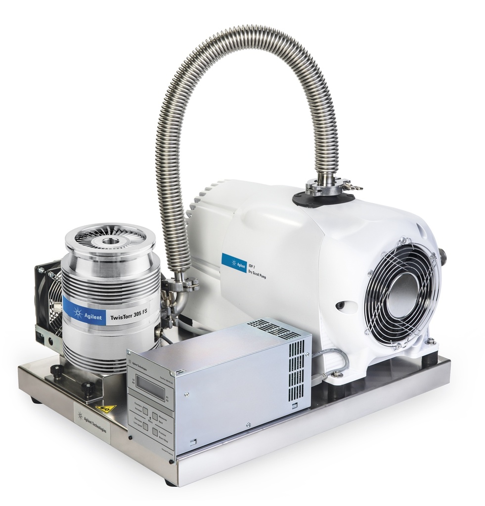 [2897002] Turbo pump Agilent, TPS-flexy TwissTorr 305FS & IDP-7, complete, 1x10⁻¹⁰ 250L/s