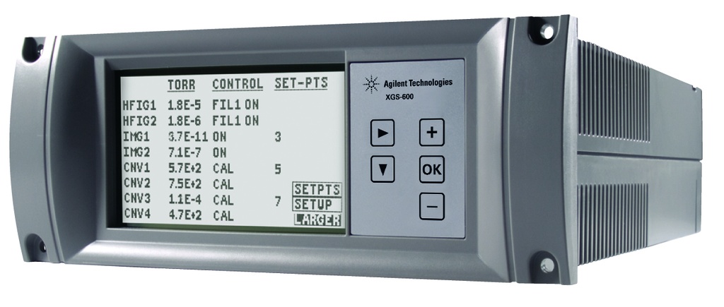 Vakuum controller, Agilent XGS-600, 8 channels