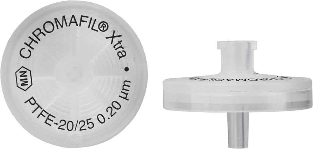Syringe filter, Macherey-Nagel CHROMAFIL Xtra, PTFE, Ø25 mm, 0,20 µm, 100 pcs
