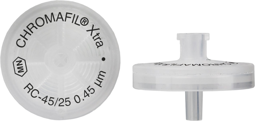 Syringe filter, Macherey-Nagel CHROMAFIL Xtra, RC, Ø25 mm, 0,45 µm, 100 pcs