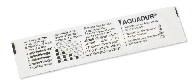 [4005099] AQUADUR test strips, gradation:  3-21 °dH, 1000pcs