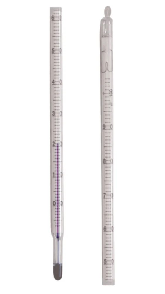[1189118] Glass thermometer -10- 250°C : 1°C