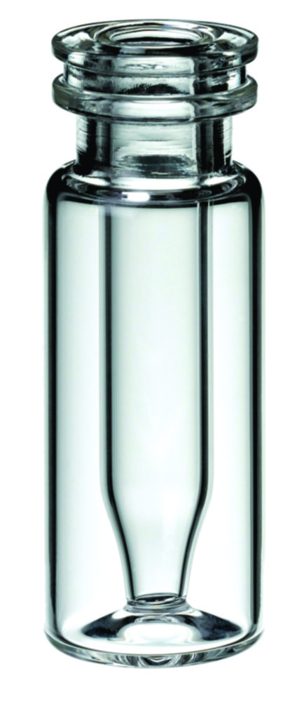 [4008255] Microvials w. snap neck, LLG, N 11 snap ring, wide opening, 0,3 mL conical, clear