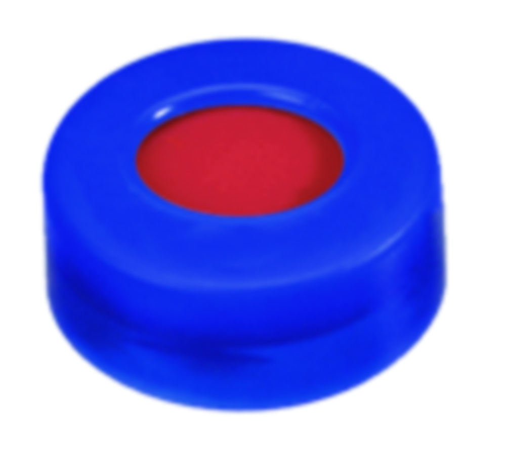 [4008259] Snap caps, LLG, N 11, blue PE w. hole, PTFE/silicone/PTFE 45 A