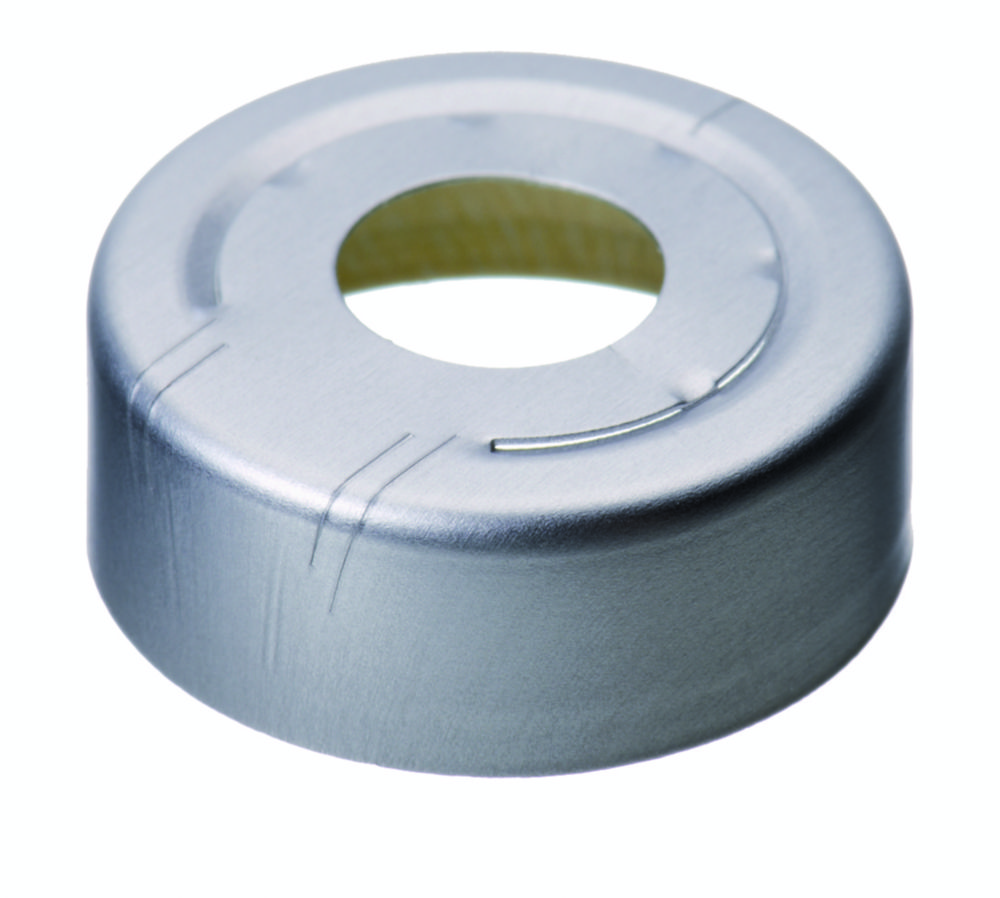 [4008271] Crimp seals for headspace vials, LLG, N 20, alu pressure release seals