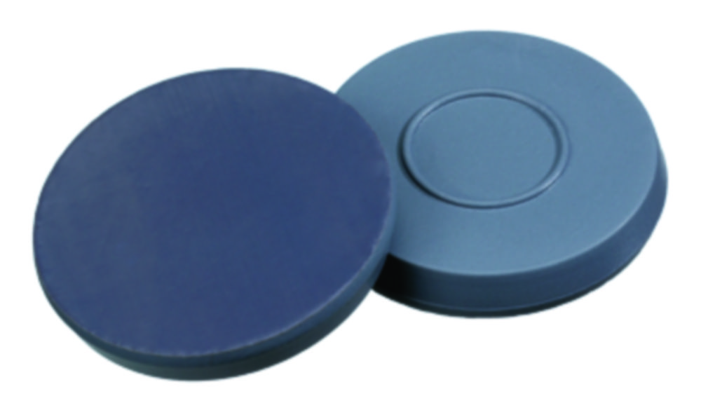 [4008273] Septa, LLG, for N 20 crimp seals, butyl(light grey)/PTFE(dark grey) 50 A