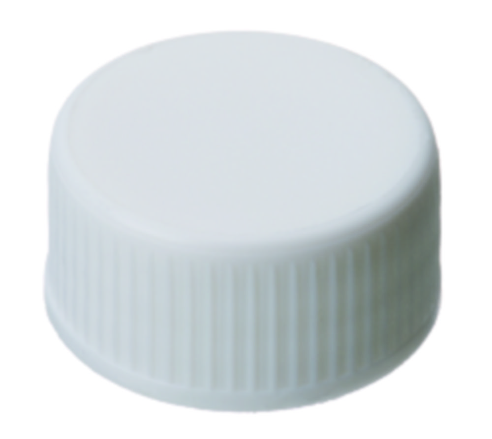 [4008292] Screw cap, LLG, N 24, white PP, silicone/PTFE 45 A, UltraBond