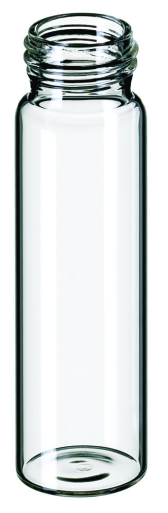[4008297] Vials w. screw neck, LLG, N 24 EPA, 40 mL, clear