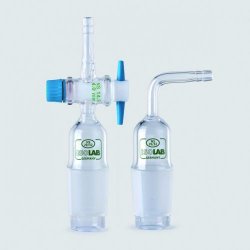 [4008367] Adapter for tubing, with PTFE stopcock, cone NS 14