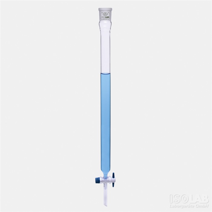 [4008400] Chromatography column without frit, ISOLAB, NS 29/32, 600 mm, Ø30 mm, 630 mL