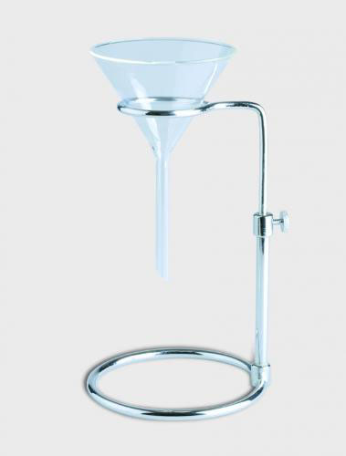 [4008510] Funnel holder, stainless steel, Ø45 mm, H140-240 mm