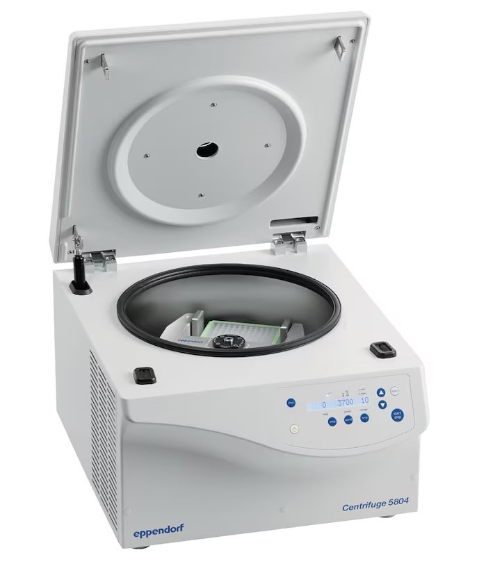 Eppendorf centrifuge 5804, without rotor