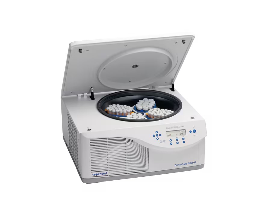 Eppendorf centrifuge 5920 R, 4 x 1000 ml, without rotor