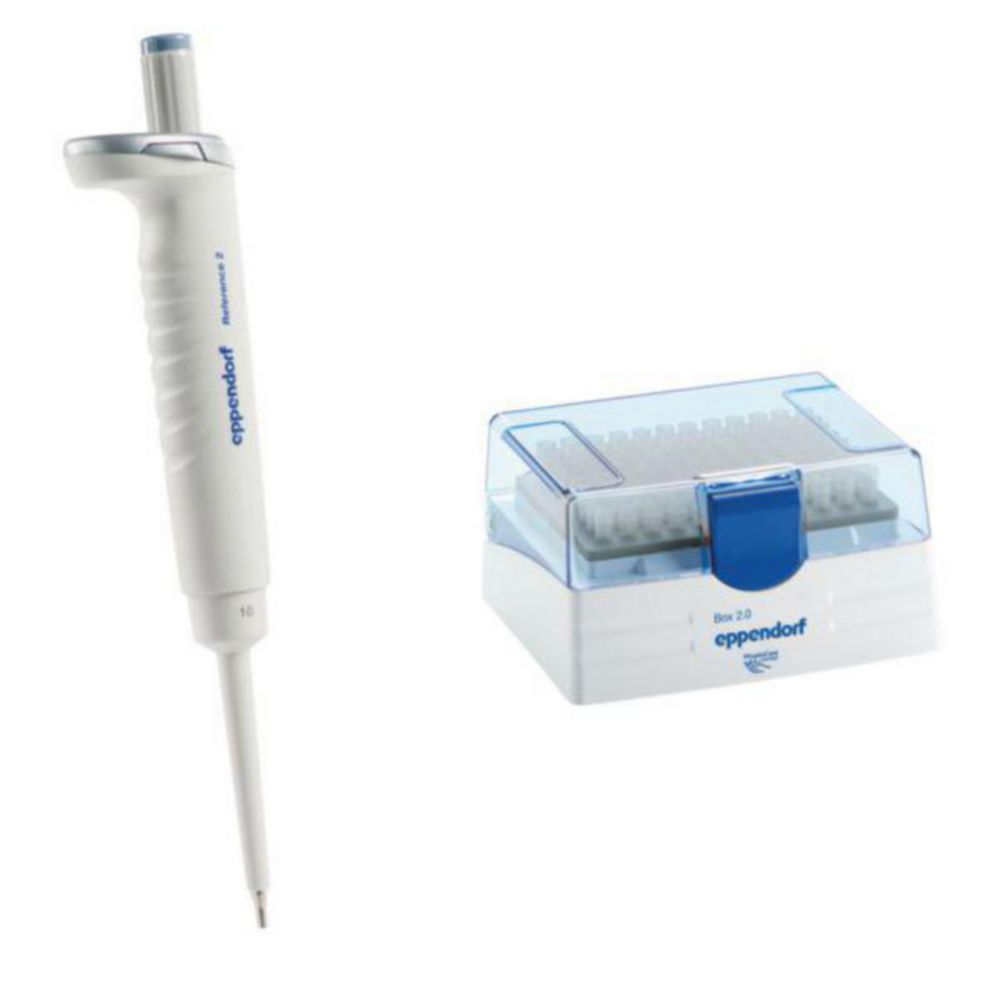 Pipette, Eppendorf Reference 2, 0,5 - 10 µL, GLP