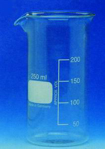 Beaker tall form 600ml. 10/pk