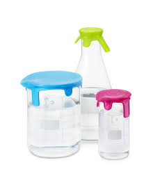 Duran Silicone lid, medium, cyan
