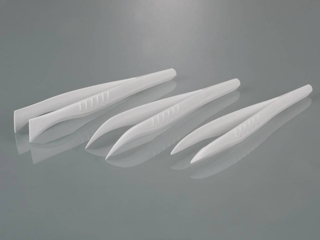 Forcep, PS, pointed tip, 130 mm, sterile